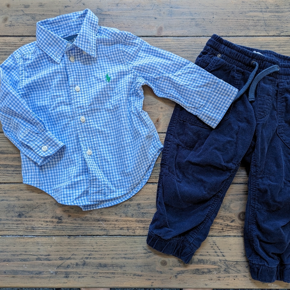 Ralph Lauren 9 month outfit